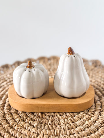 Pumpkin Salt And Pepper Set