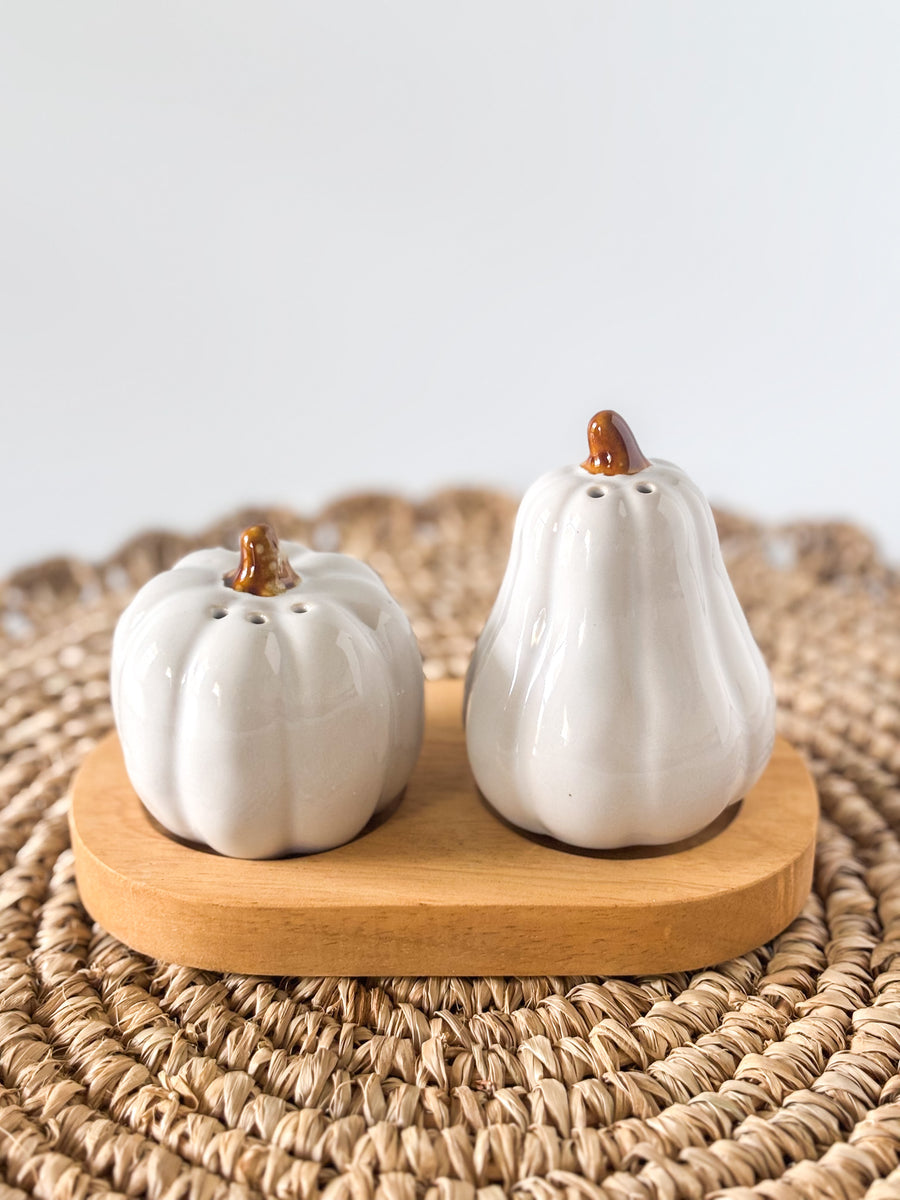 Pumpkin Salt And Pepper Set