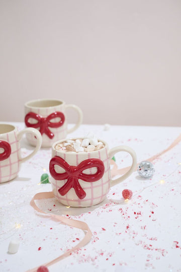 Red Bow Mug