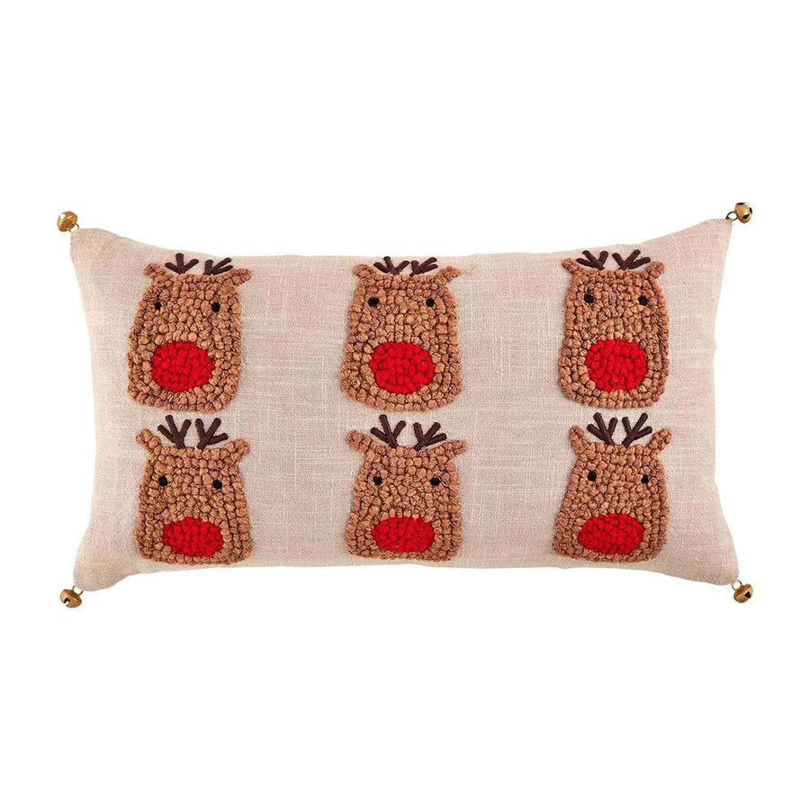 Red Nose Reindeer Pillow