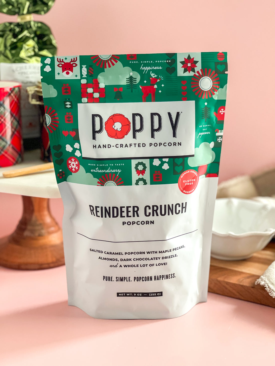 Reindeer Crunch Popcorn