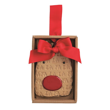 Reindeer Stoneware Ornament