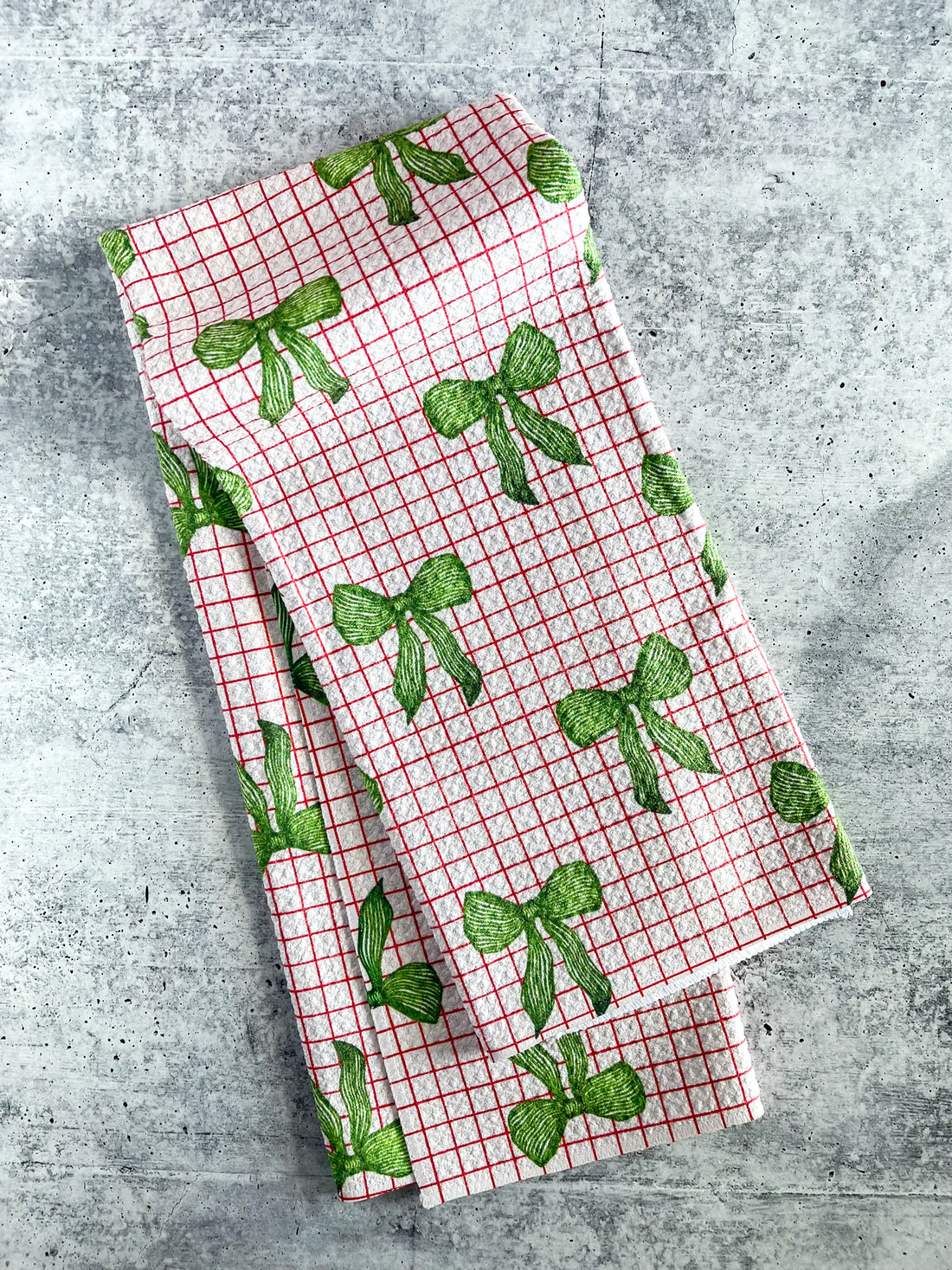 Ribbon And Cheer Tea Towel