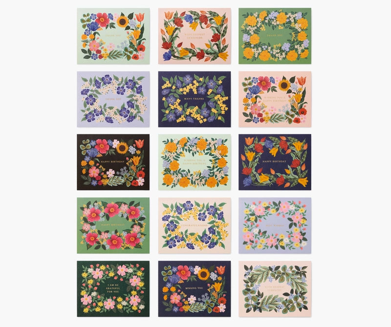 Rifle Paper Co Blossom Essential Card Box Cards