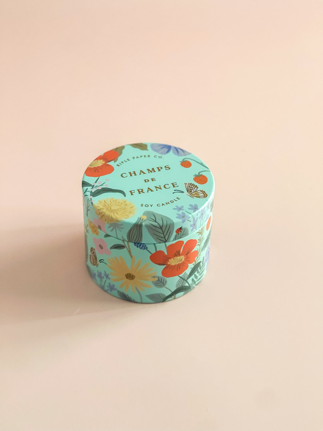 Rifle Paper Co Champs De France Tin Candle