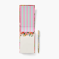 Rifle Paper Co Garden Party Desktop Notepad Open