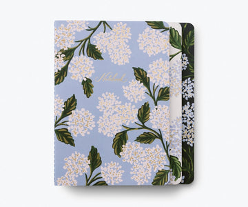 Rifle Paper Co Hydrangea Assorted Notebooks
