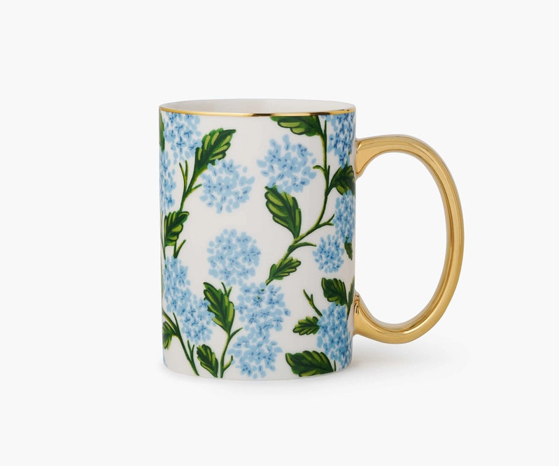 Rifle Paper Co Hydrangea Mug