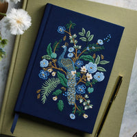 Rifle Paper Co Peacock Embroidered Journal