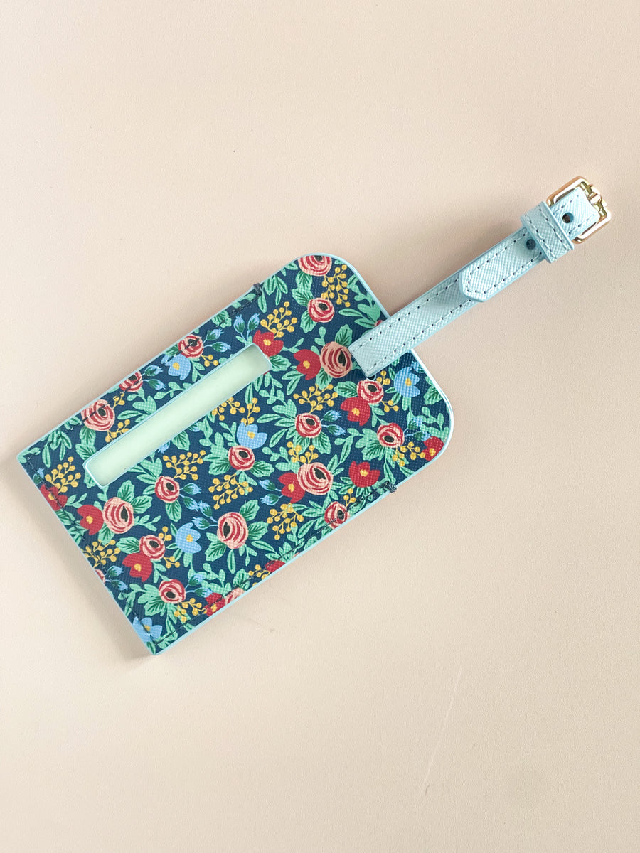 Rifle Paper Co Rosa Luggage Tag