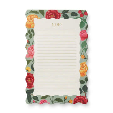 Roses Memo Pad