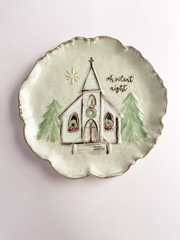 Round Church Platter