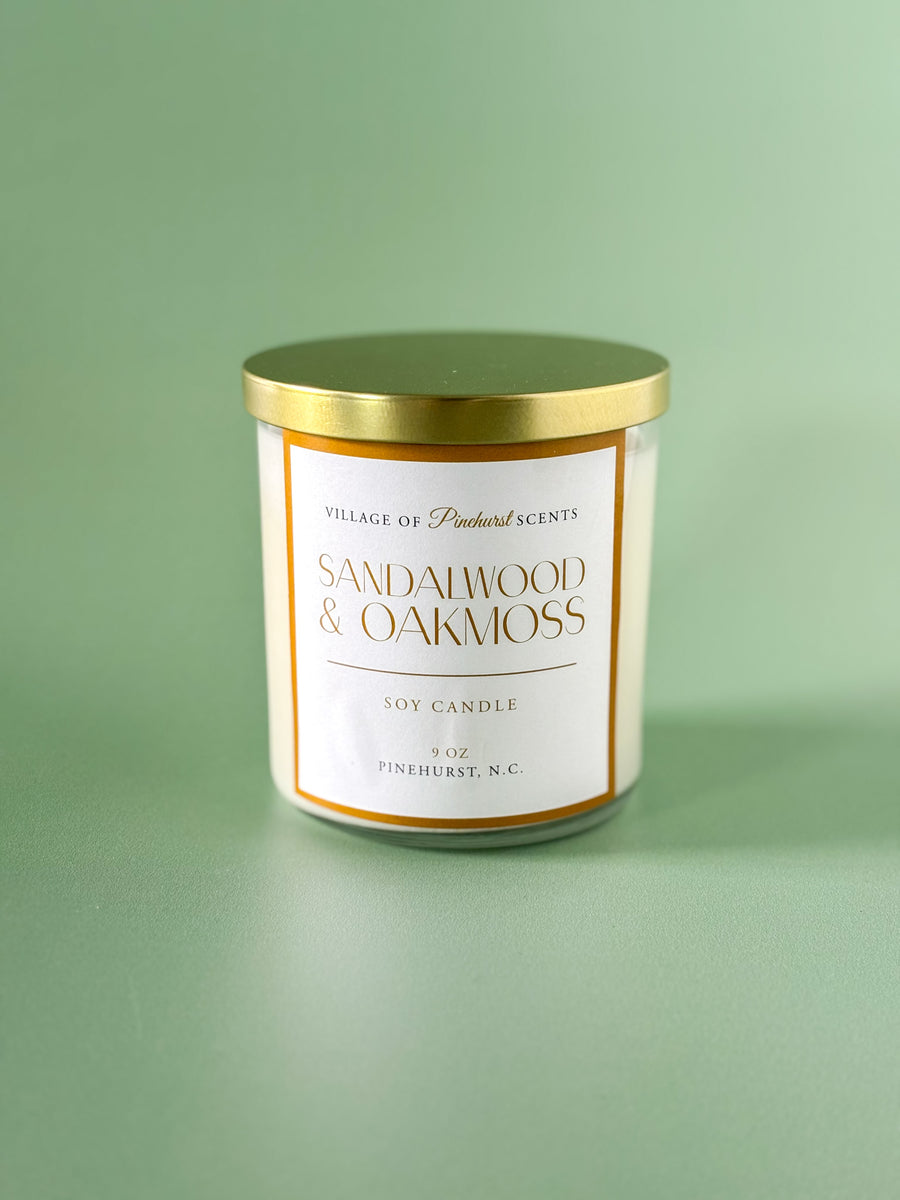 Sandalwood & Oakmoss Candle
