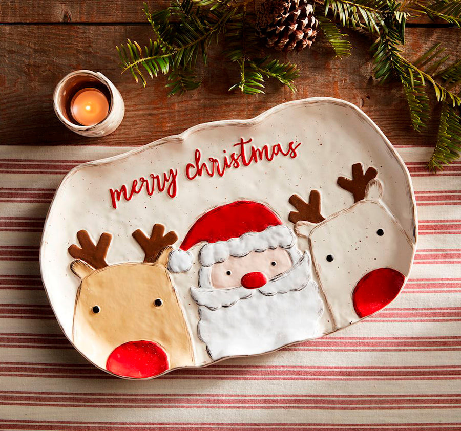 Santa And Friends Platter