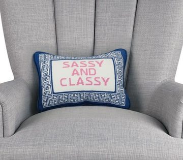 Sassy and Classy Pillow