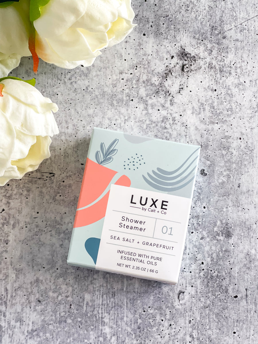 Sea Salt & Grapefruit Single Shower Steamer