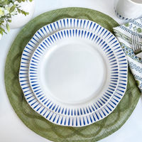 Sitio Blue Salad Plate