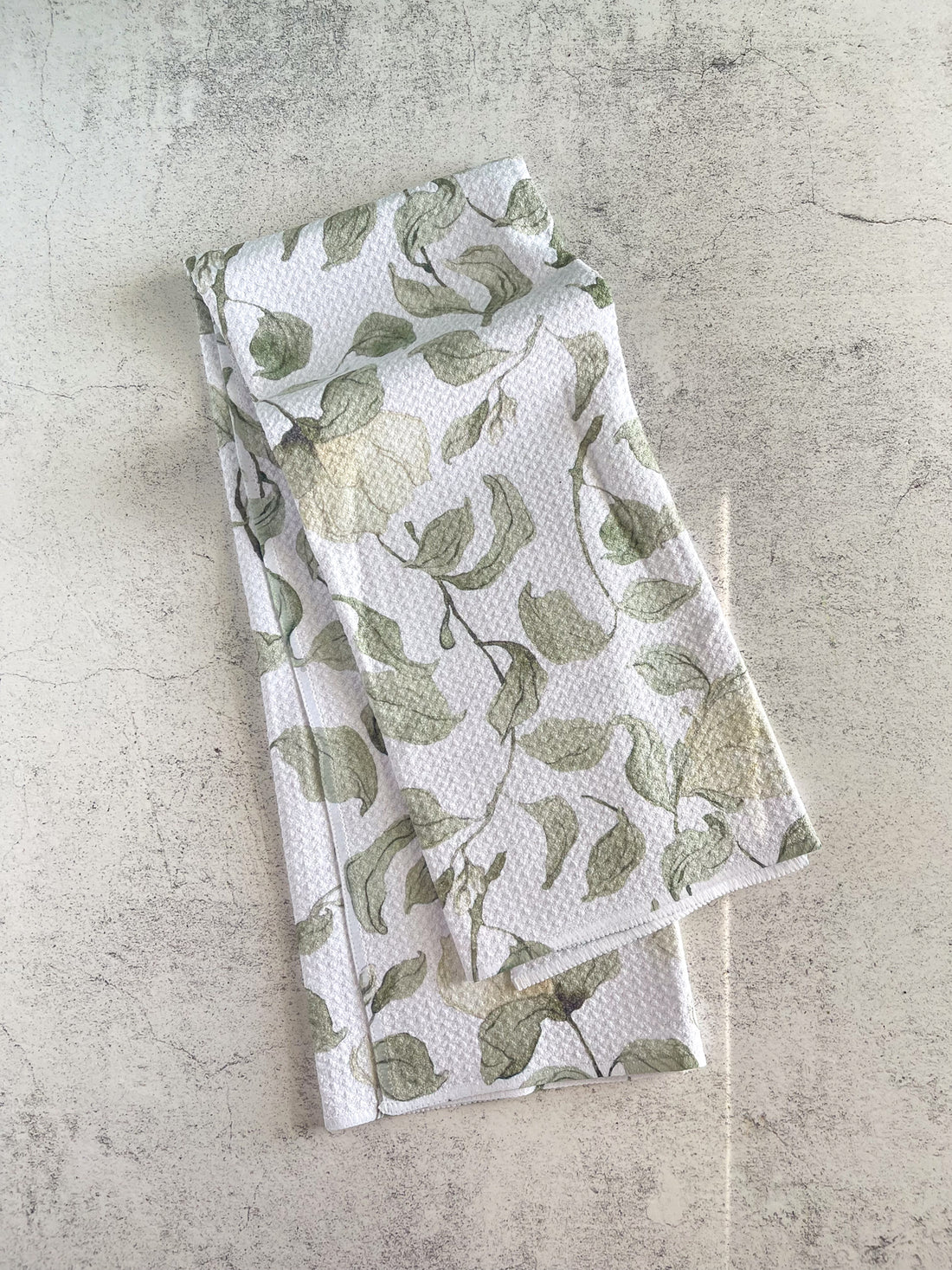 Spring Floral Blossoms Tea Towel