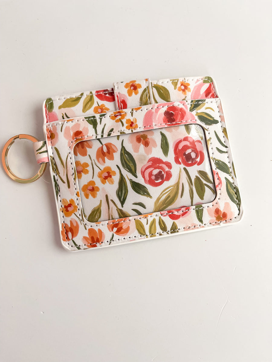 Spring Garden Wallet and Keyring