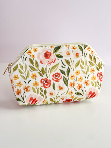 Spring Garden Zipper Pouch