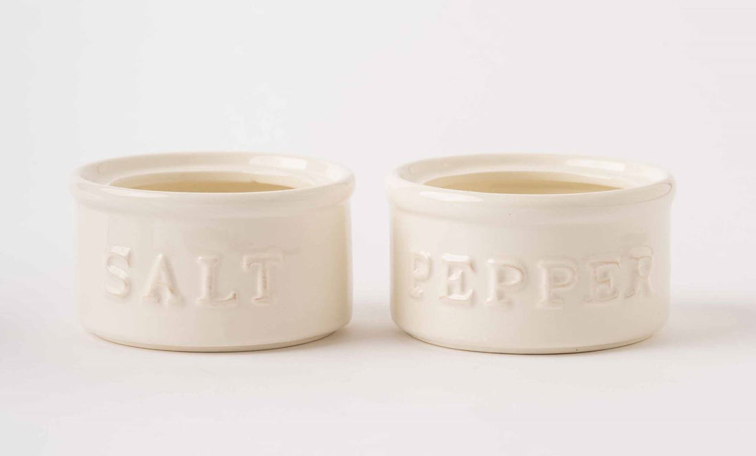 Stackable Salt and Pepper Cellar