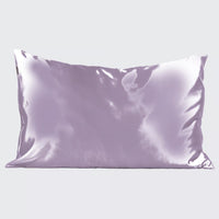 Standard Lavender Satin Pillowcase
