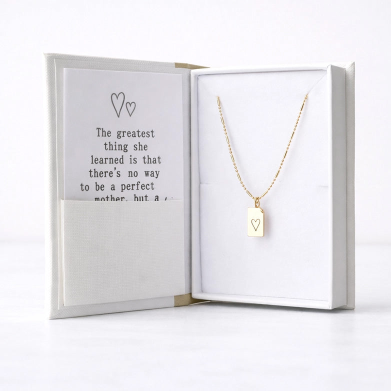 Storytellers Heart Necklace