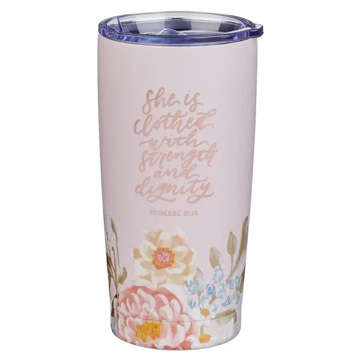 Strength And Dignity Tumbler