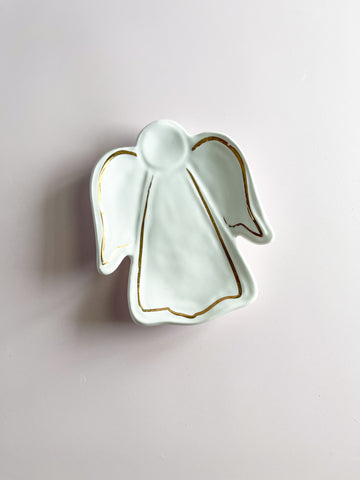 Stripe Angel Tidbit Dish