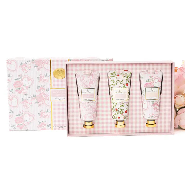 Sweetheart Blooms 3 Piece Gift Set