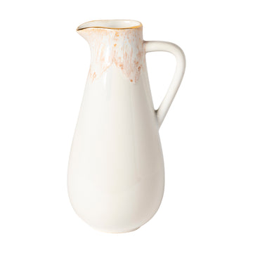 Taormina White And Gold Pitcher