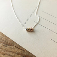 Three Things Necklace