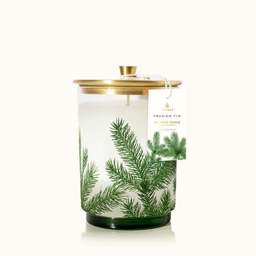 Thymes Frasier Fir Large Pine Needle Luminary Candle