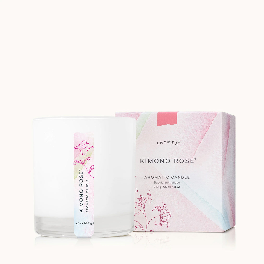 Thymes Kimono Rose Candle