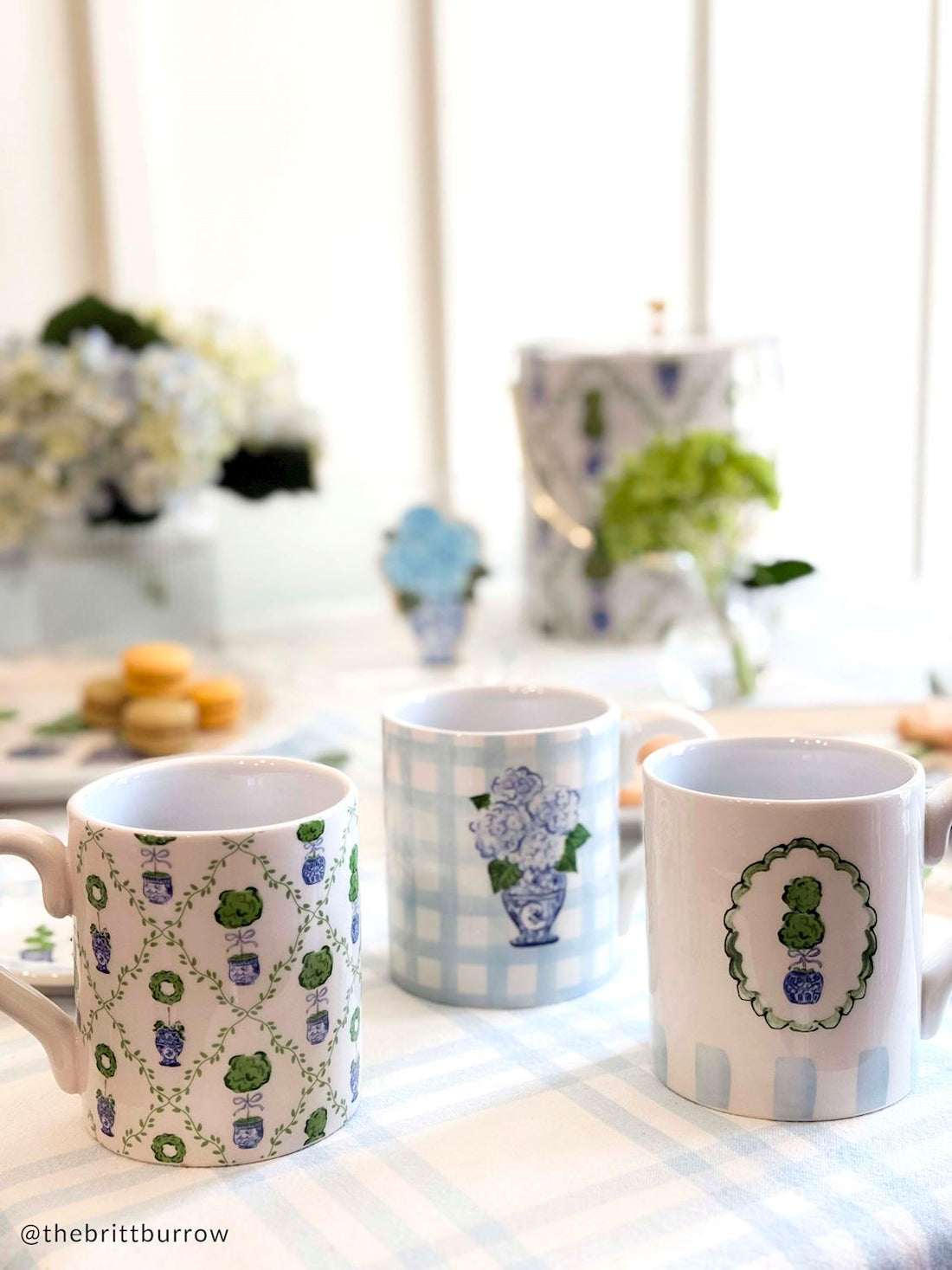 Topiary Pattern Mug