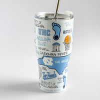 UNC Tarheel Tumbler