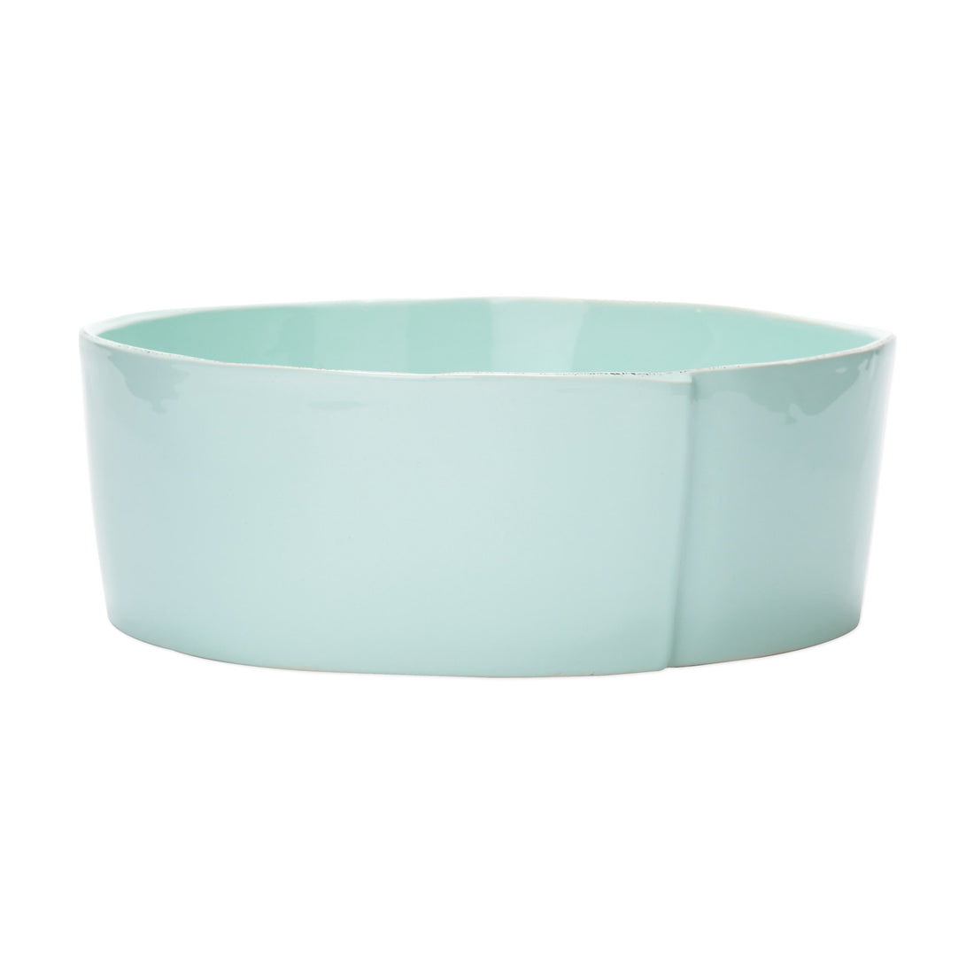 Vietri Lastra Aqua Large Serving Bowl