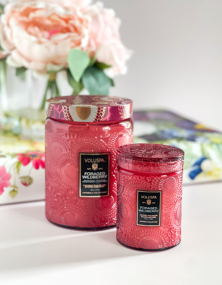 Voluspa Foraged Wildberry Candle