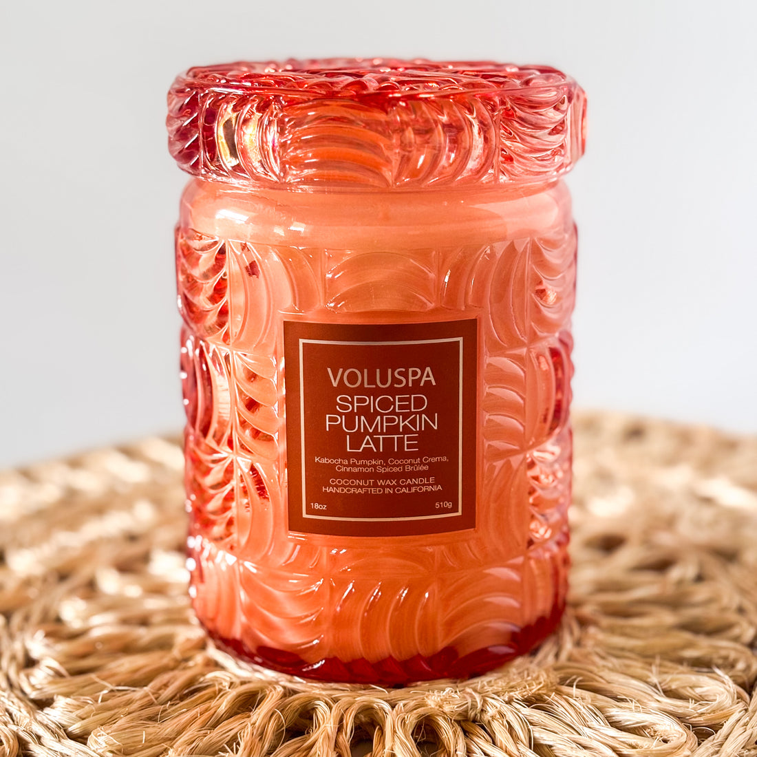 Voluspa Spiced Pumpkin Latte 18oz Candle