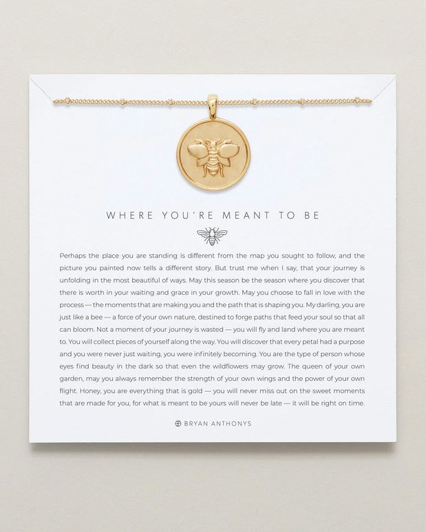 Where You're Meant To Be Necklace