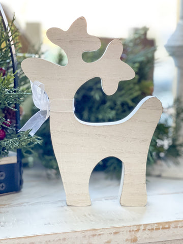 White Washed Reindeer