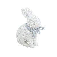 White Wicker Bunny Small
