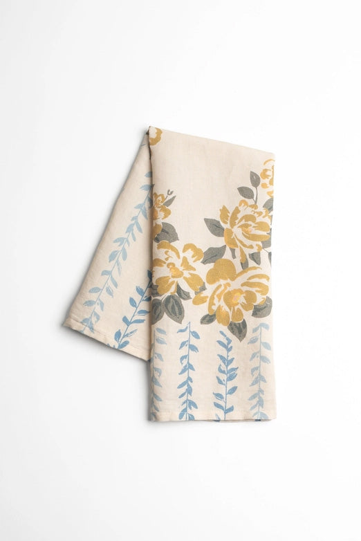 Wild Rose Cotton Tea Towel