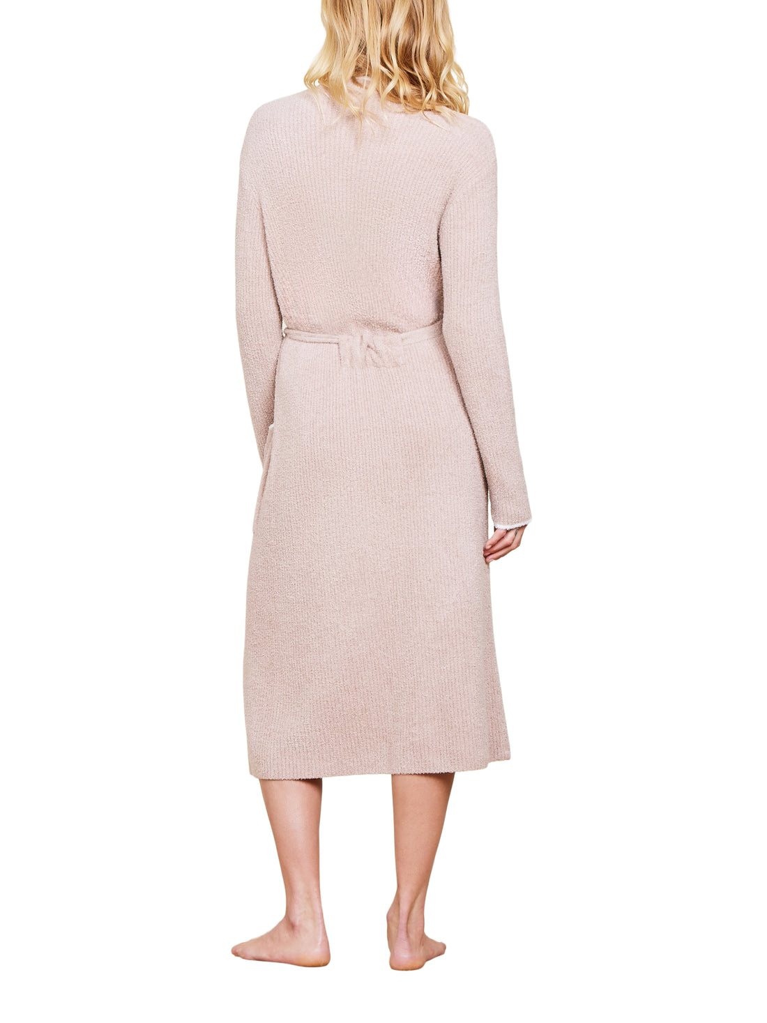 Willow Pearl Ribbed Robe