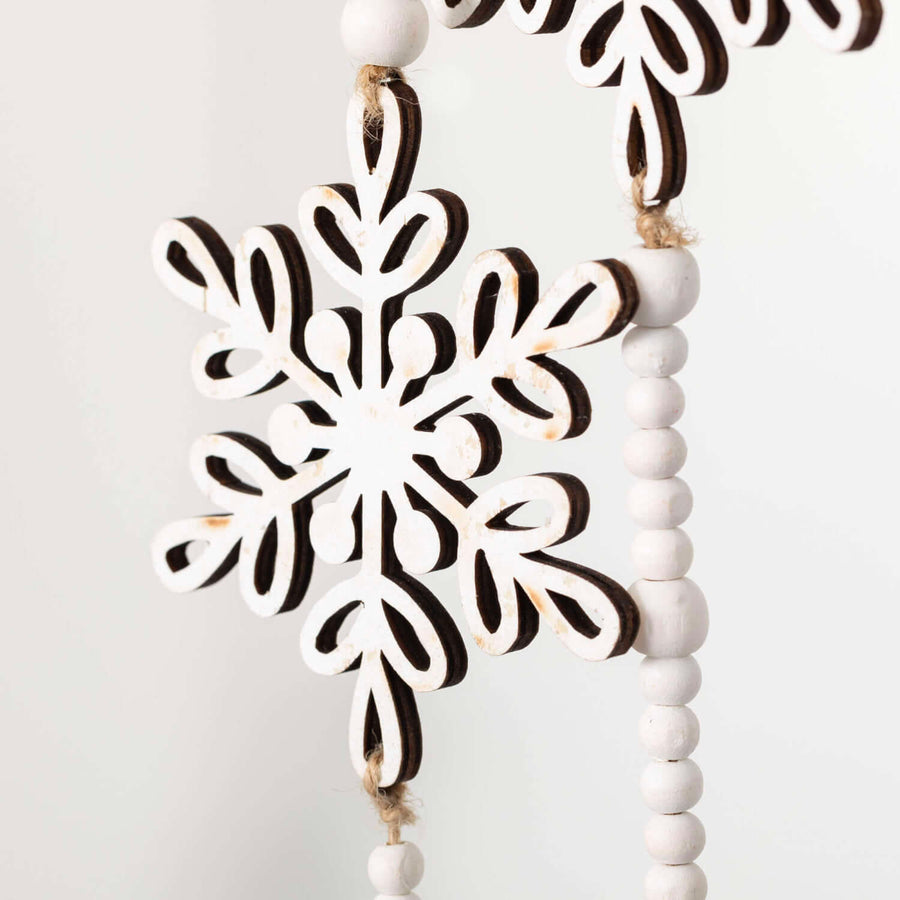 Winter Snowflake Garland