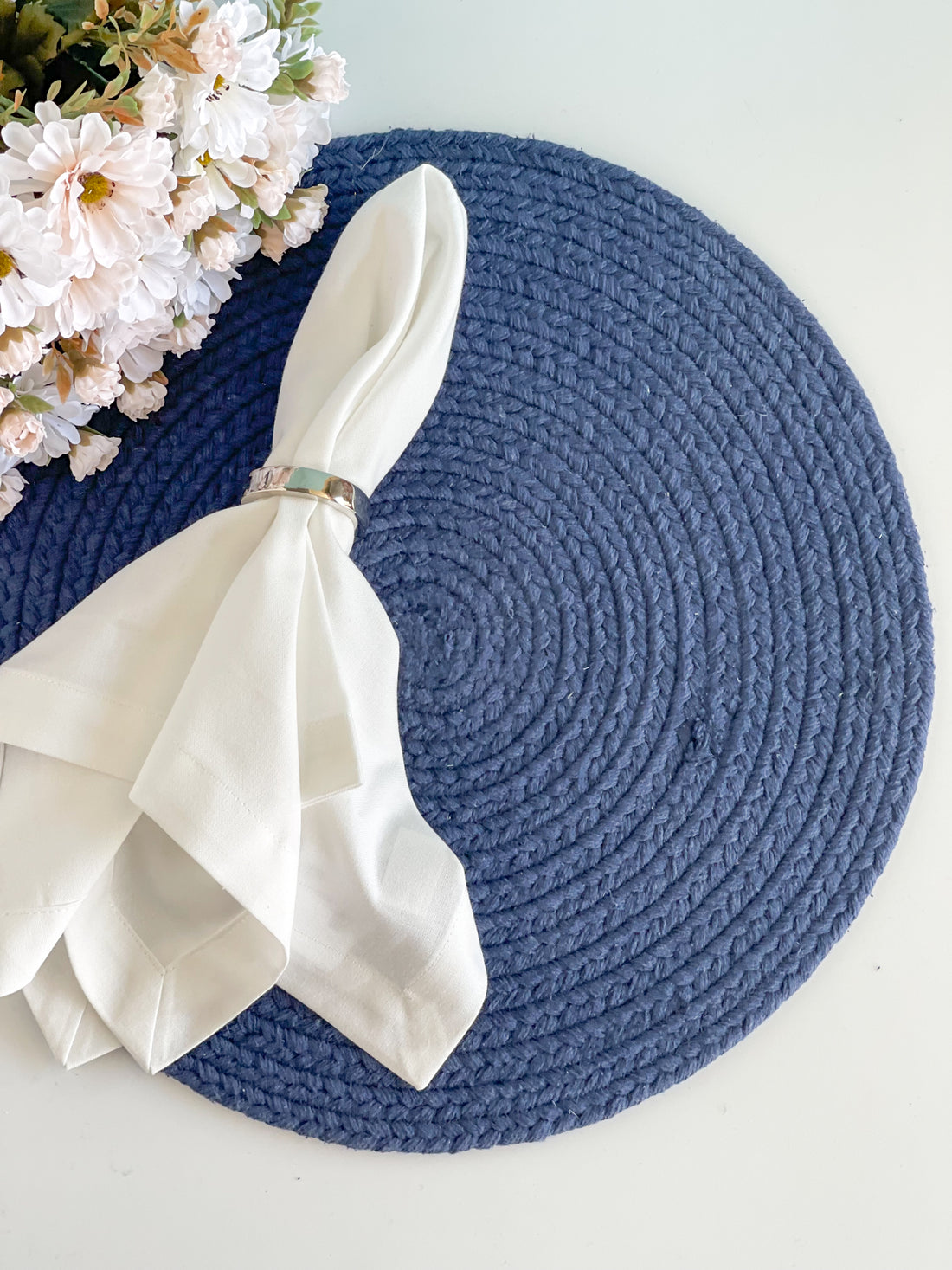 Navy Rope Placemat