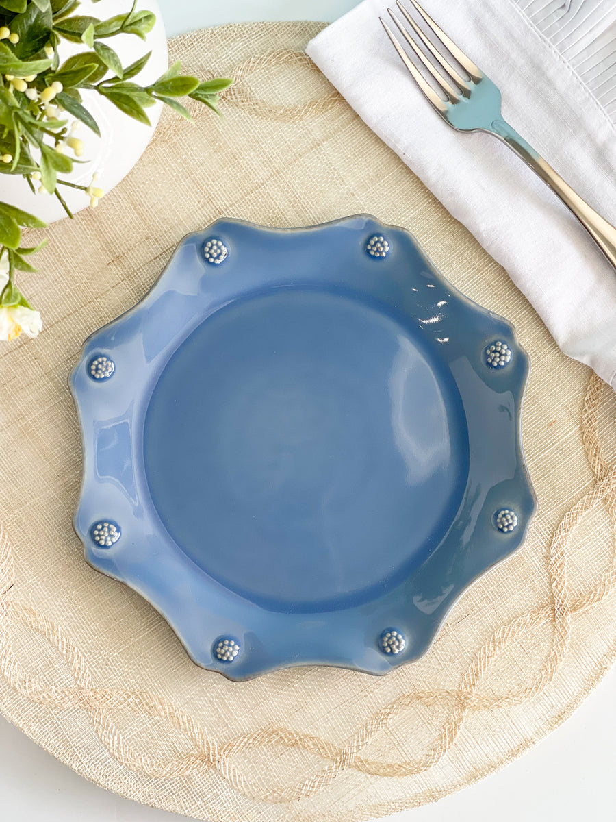 Berry and Thread Chambray Salad Plate