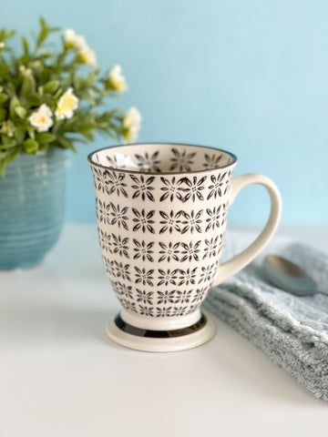 Black And White Coffee Mug