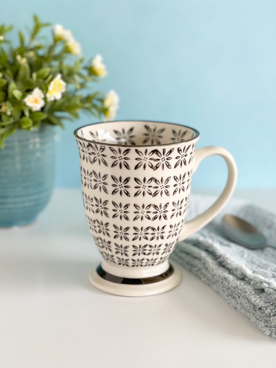 Black And White Coffee Mug