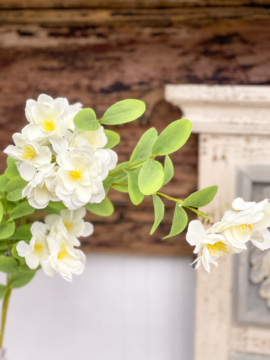 Cream Calabash Blooms Spray